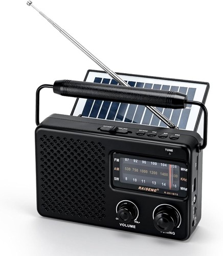 Portable radio with bluetooth - with,
