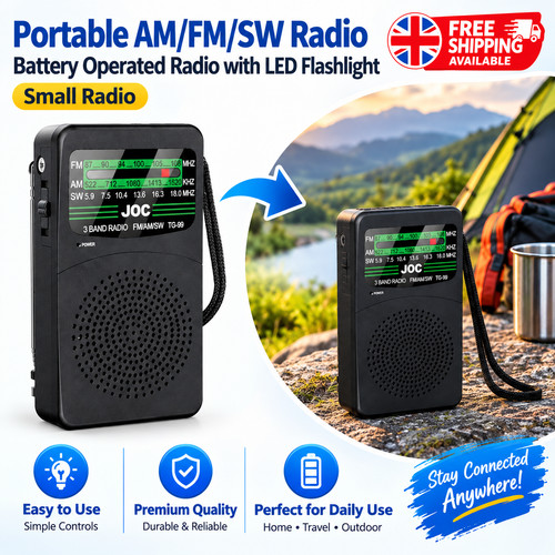 Portable sw radio - am/fm/sw,