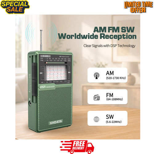Xhdata radio portable - fm,