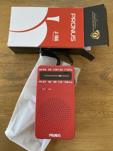 166 portable radio - am/fm,