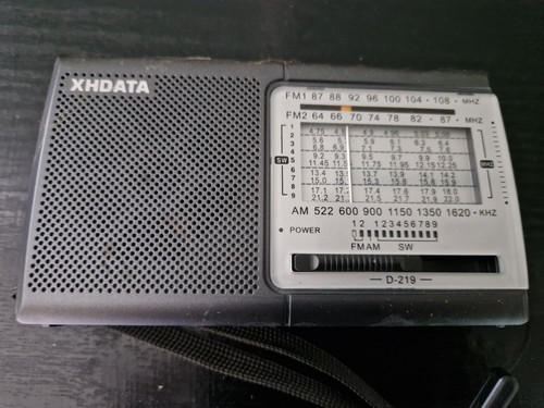 Vintage xhdataa portable - portable, radio