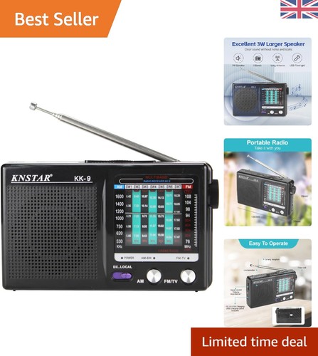 Durable plastic radio - durable, am/fm