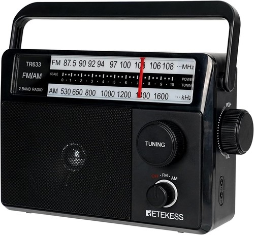 Tr633 battery radio - radio, portable