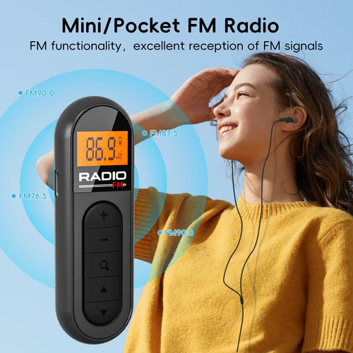 Mini portable radio - mini, fm