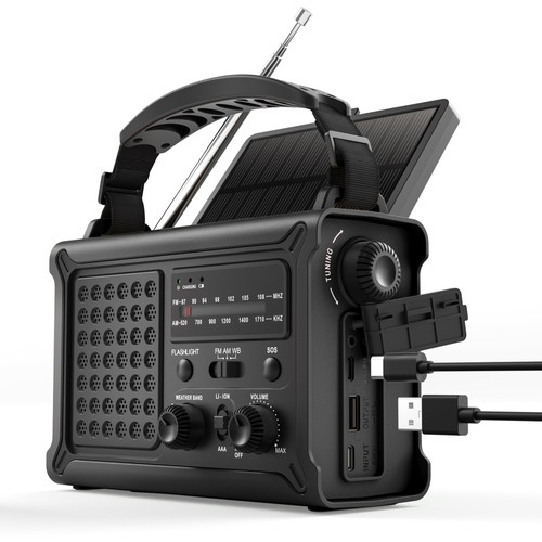 Emergency radio with - emergency, mah