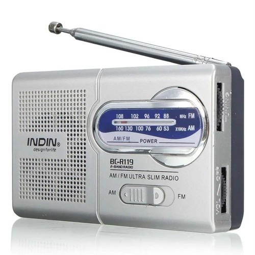 Portable radio battery - am, fm