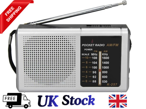 Small radios portable - am, fm