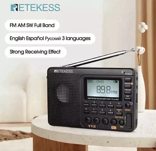 Retekess v115 portable radio - retekess,
