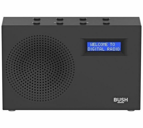 Bush dab radio compact - dab, lcd