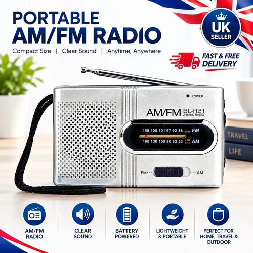 Travel radio battery - am,