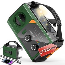 Solar Wind Up Emergency Radio