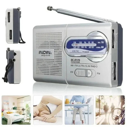 R119 portable am fm - bc-r119, am/fm