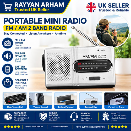 Travel radio battery - am,