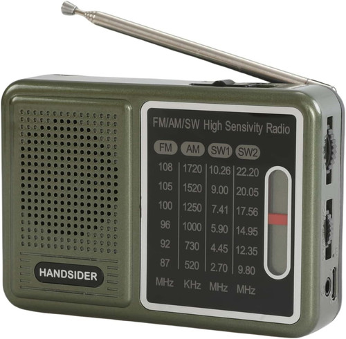 Transistor radio with - transistor,