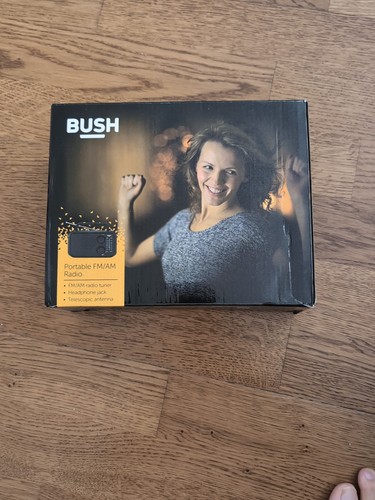 Bush portable radio with - radio,