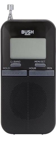 Bush portable pocket radio - fm,