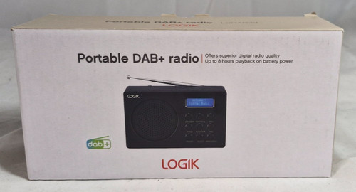 Logik l2dab23 portable dab fm - logik,