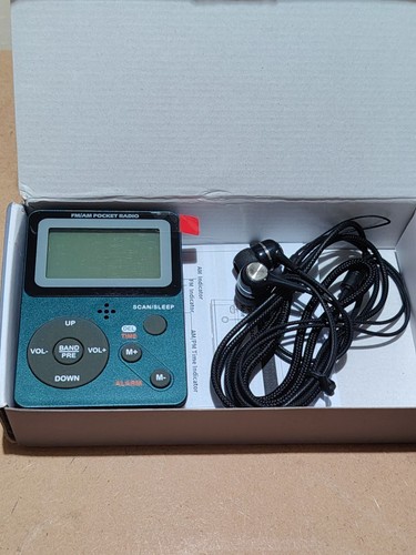 Radio with earphones - radio,