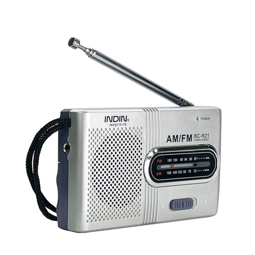Travel radio battery - fm,
