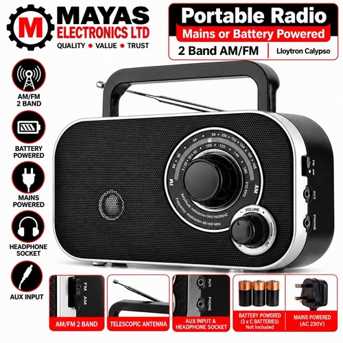 Portable radio mains - portable, or