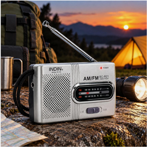 Portable pocket radio - portable, am