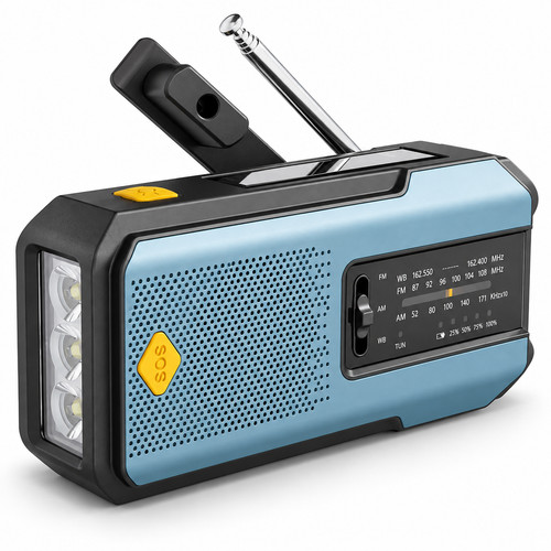 Emergency wind radio - emergency,